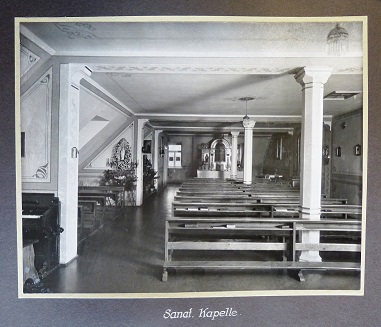 Sanatoriums-Kapelle 1910