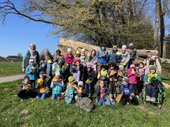 Osterspaziergang der ersten Klassen